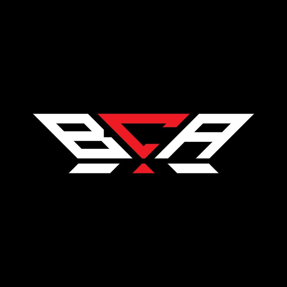 bca Brief Logo Vektor Design, bca einfach und modern Logo. bca luxuriös Alphabet Design