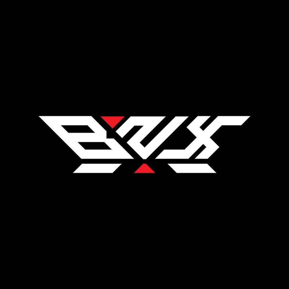 bnx Brief Logo Vektor Design, bnx einfach und modern Logo. bnx luxuriös Alphabet Design