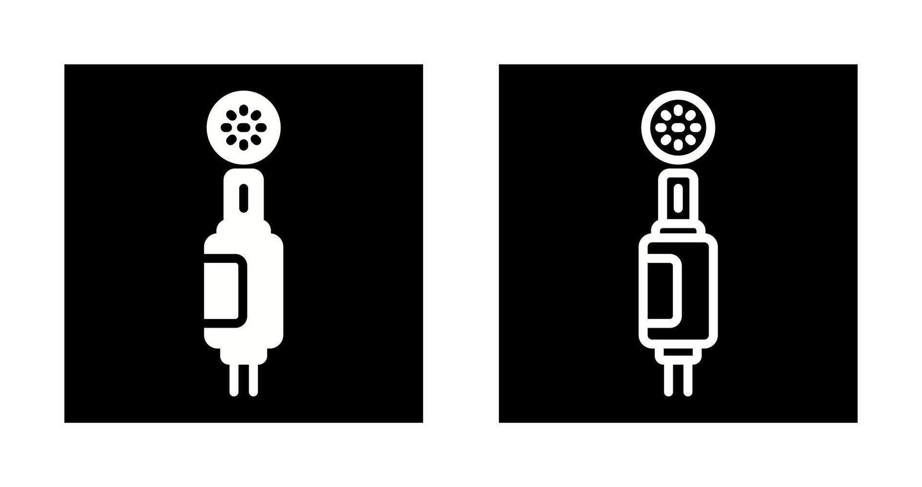 Plug-Vektor-Symbol vektor