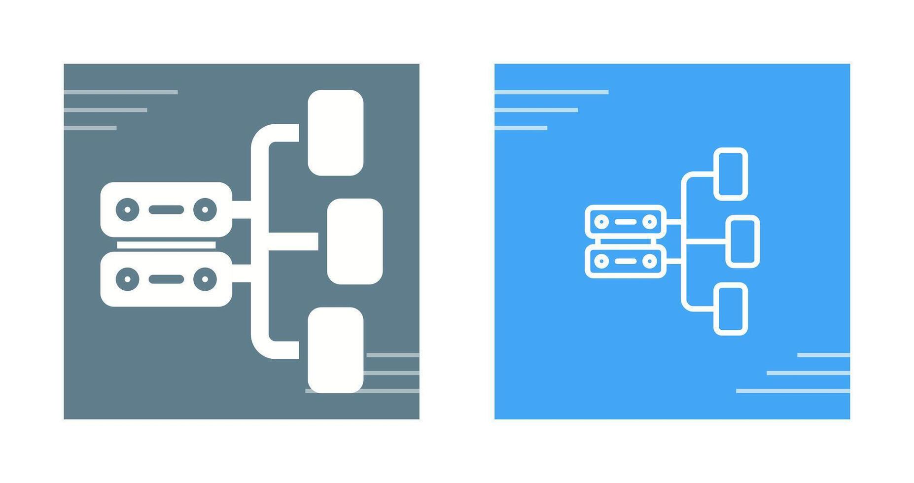 Daten die Architektur Vektor Symbol