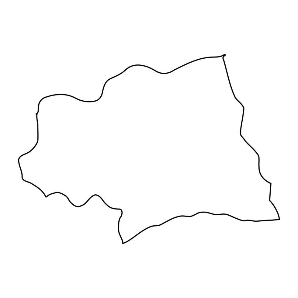 canelones avdelning Karta, administrativ division av uruguay. vektor illustration.