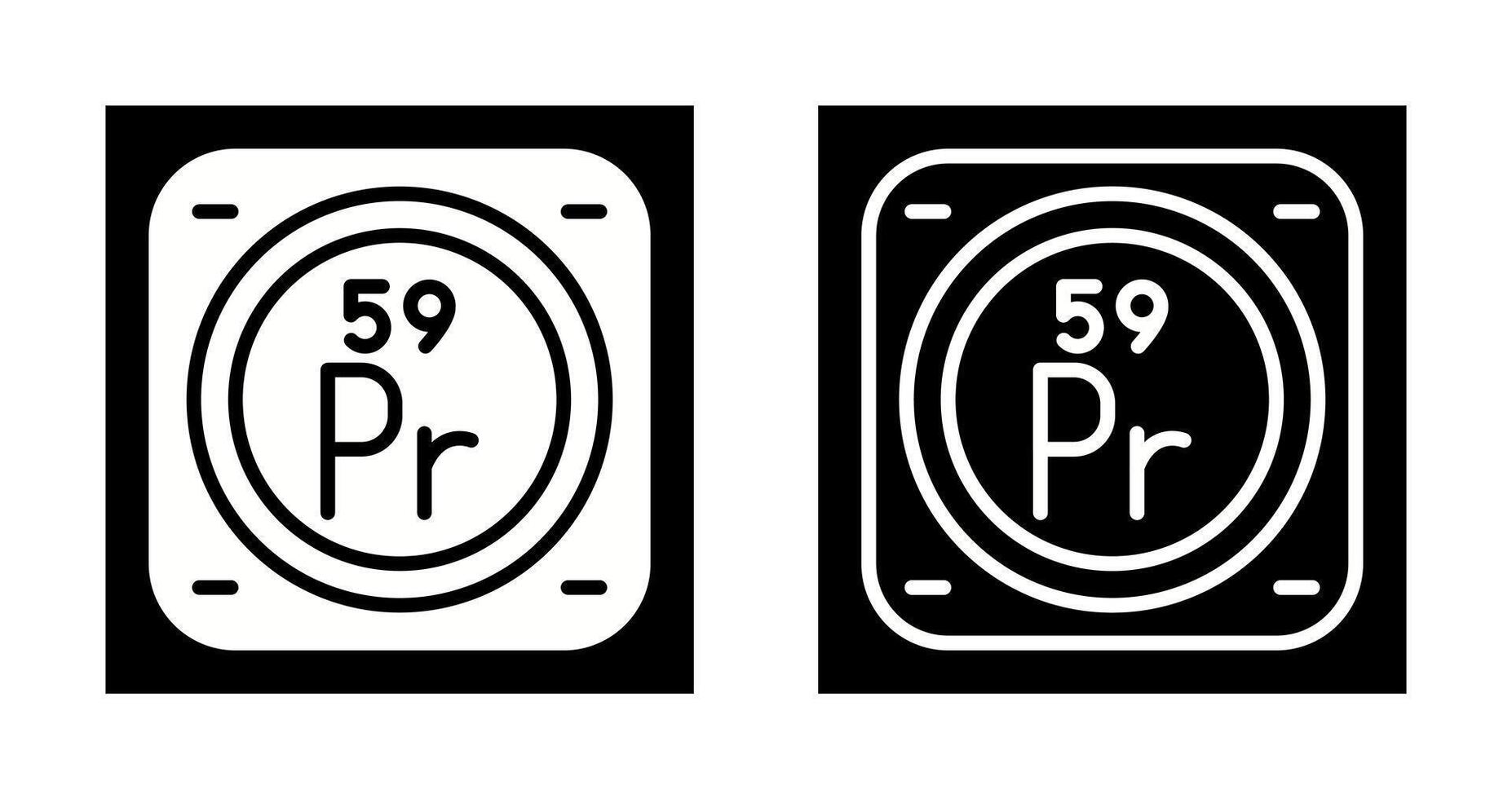 chemisch Element Vektor Symbol