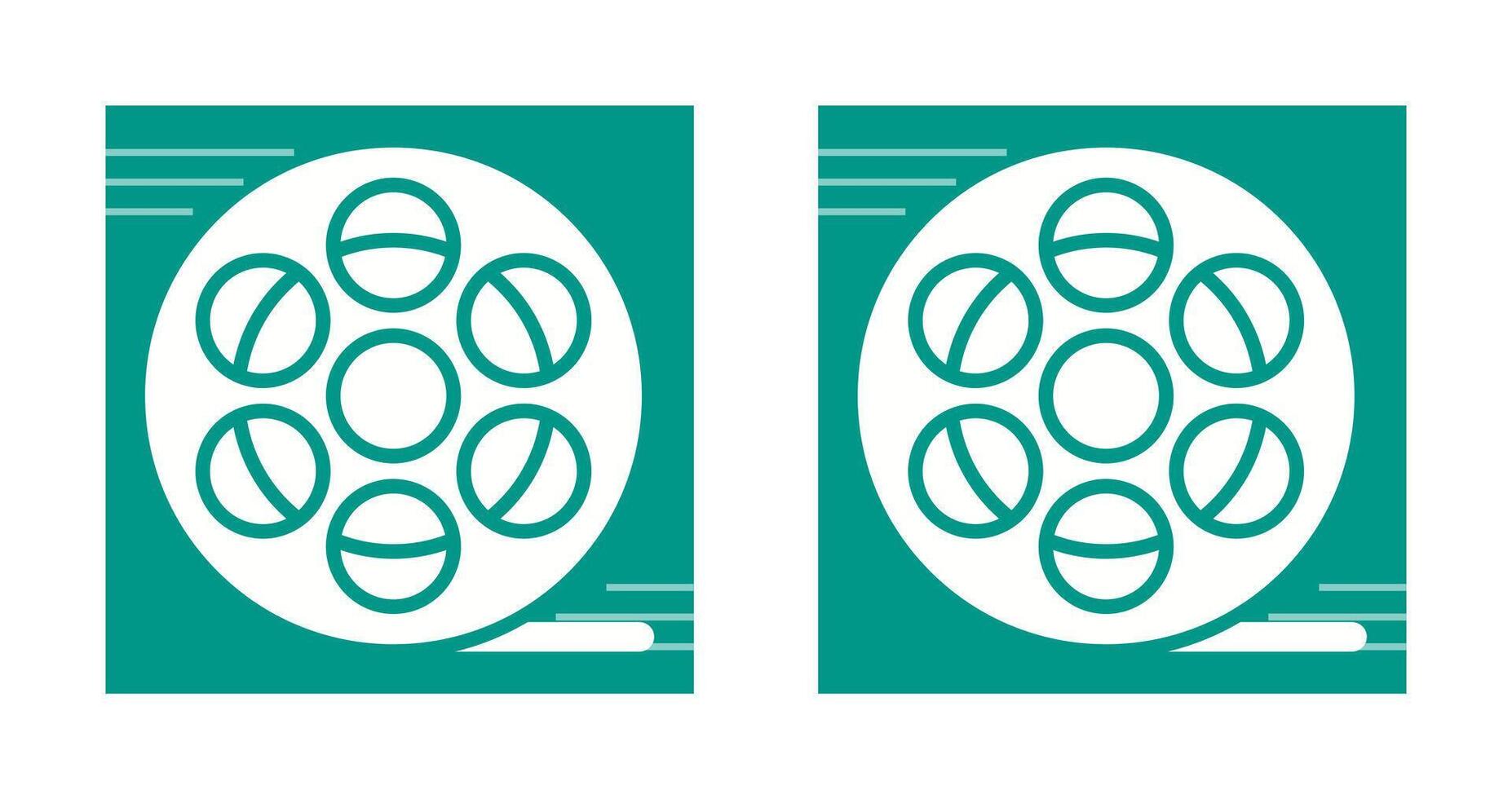 Symbol für den Vektor der Filmrolle