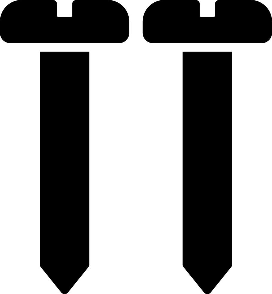 Nägel-Vektor-Symbol vektor