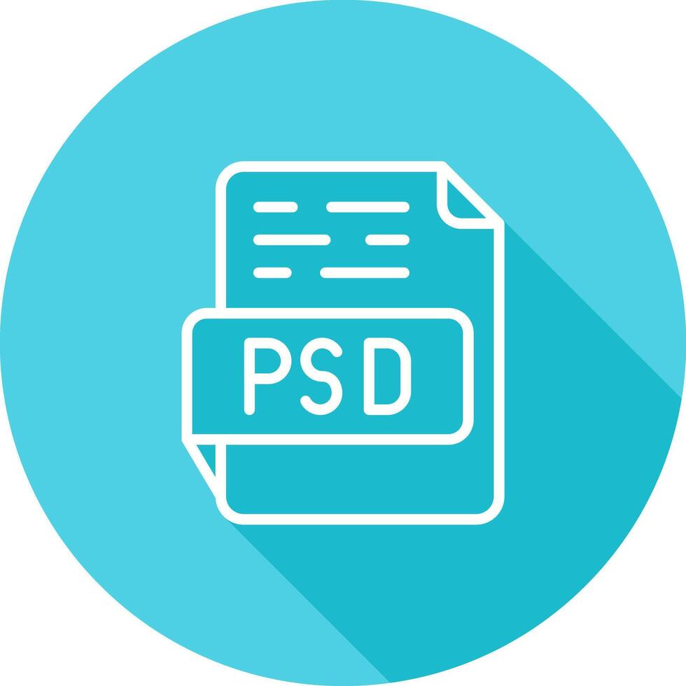 PSD-Vektorsymbol vektor