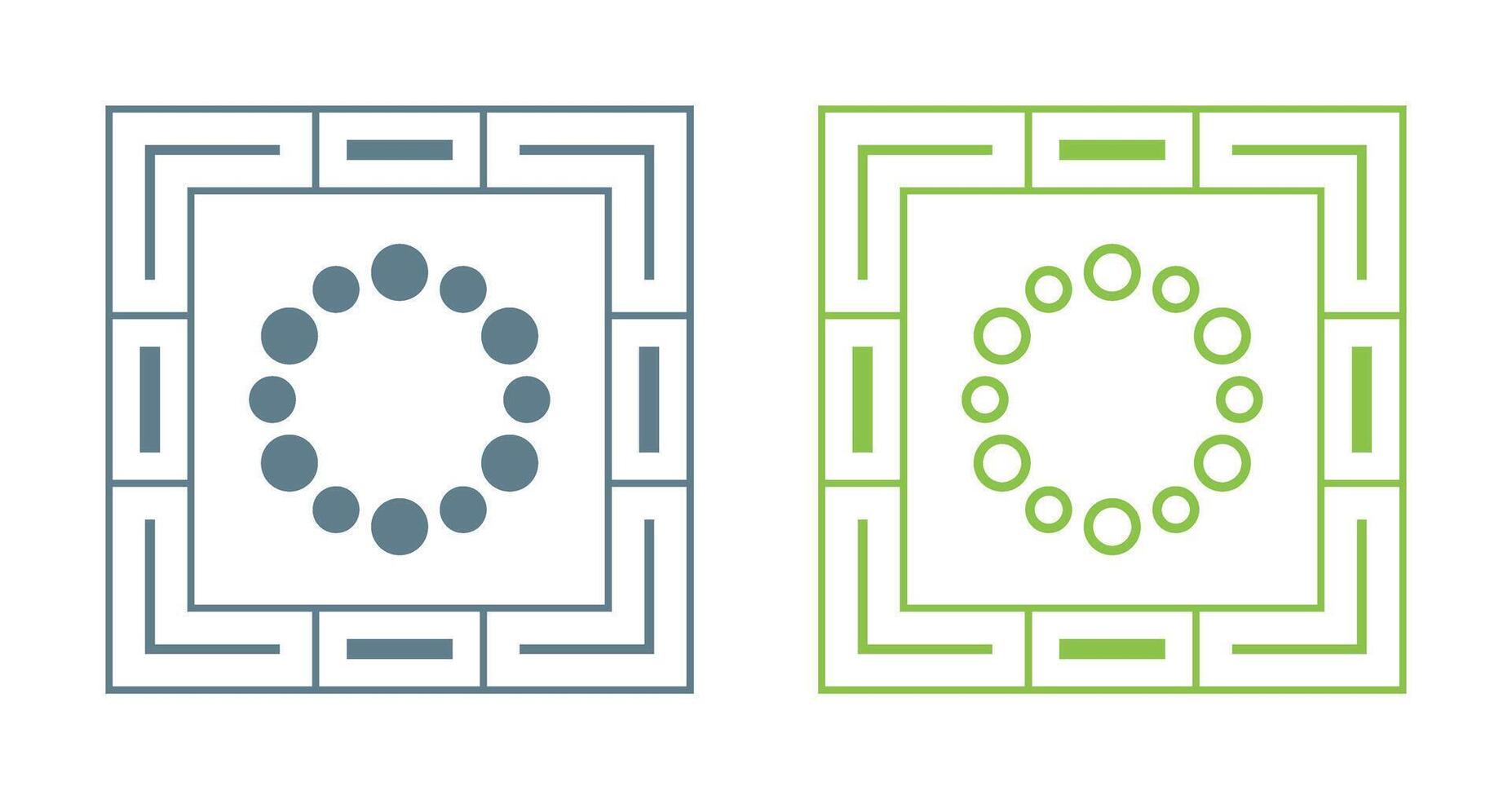 Wird geladen Spinner Vektor Symbol