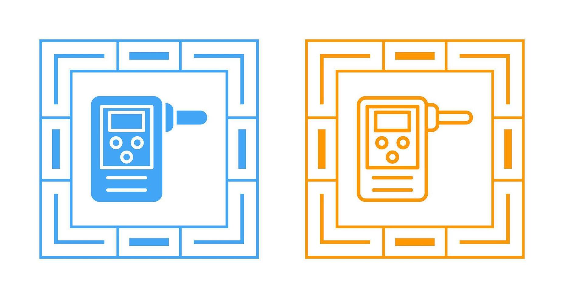 Alkoholtester Vektor Symbol