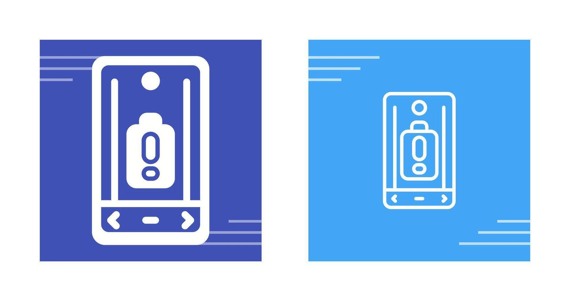 Vektorsymbol für Batteriestand vektor