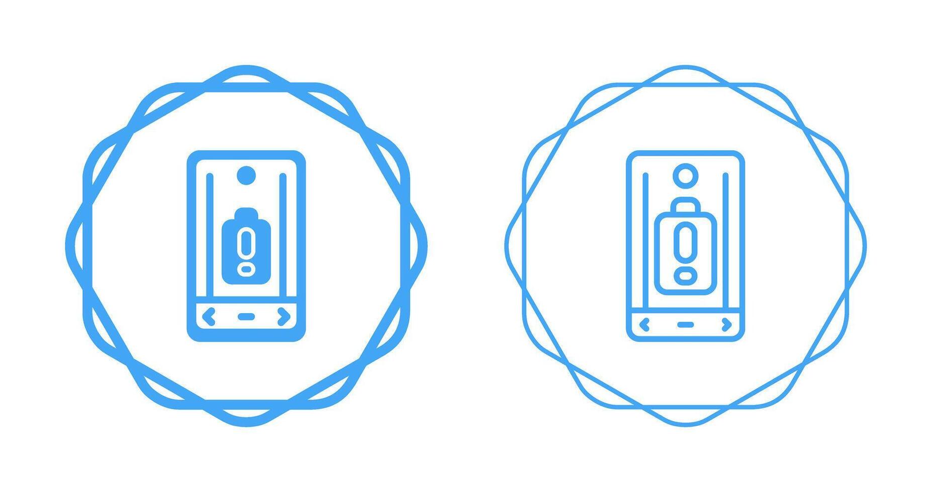 Vektorsymbol für Batteriestand vektor