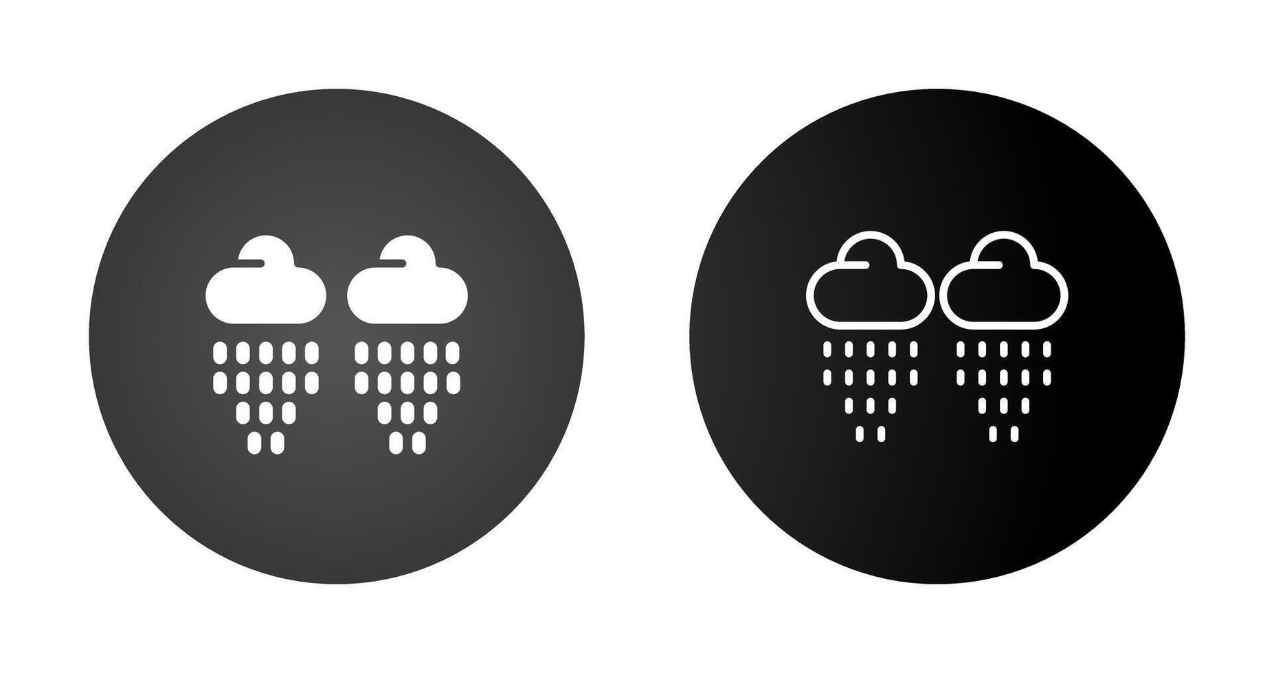 regndroppe vektor ikon