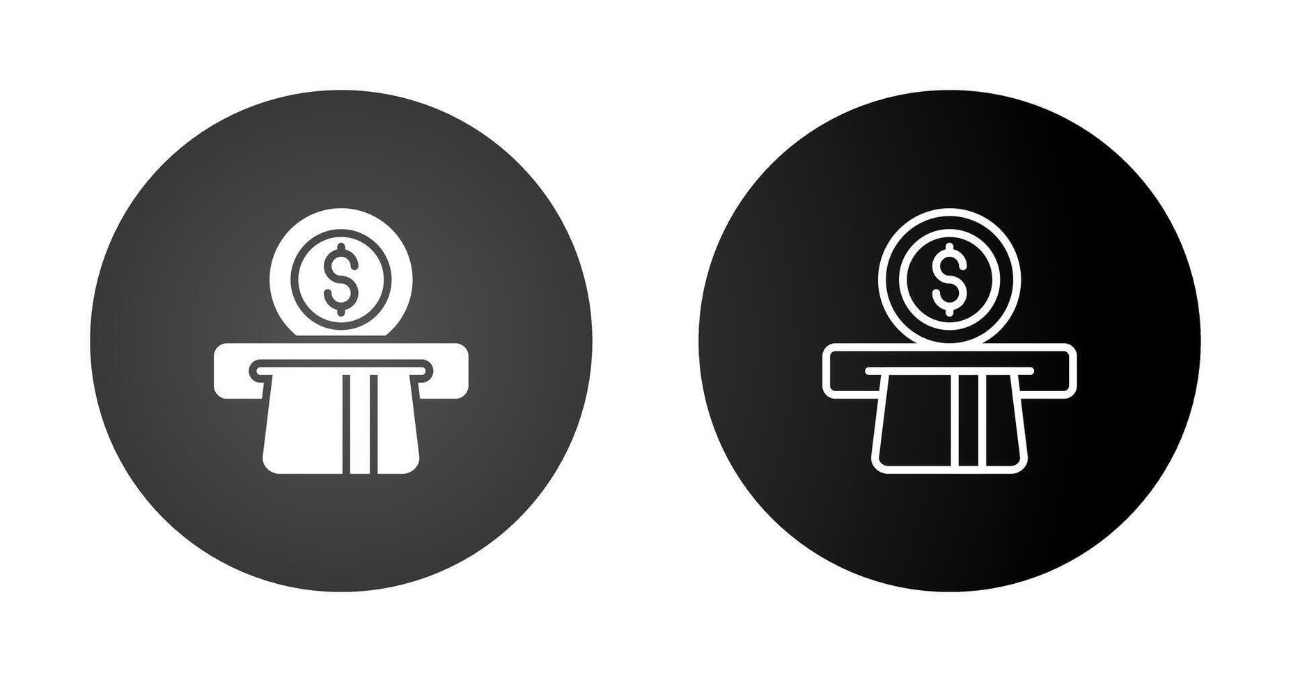 automatisiert Erzähler Maschine Vektor Symbol