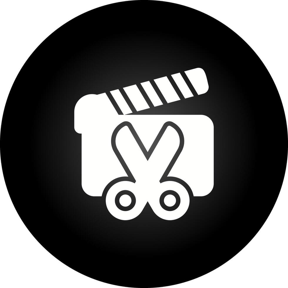 Film Bearbeitung Vektor Symbol