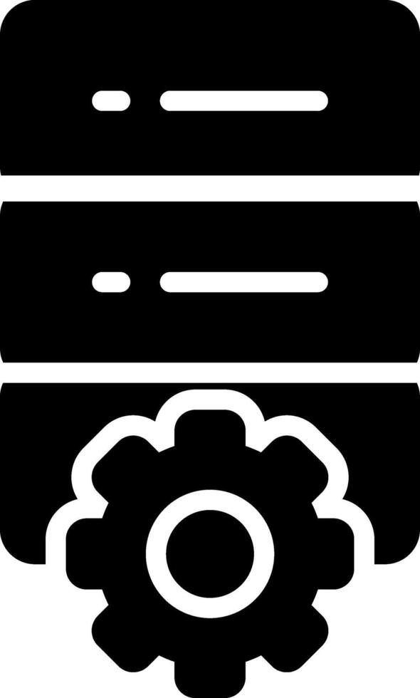 Hosting Unterstützung Vektor Symbol