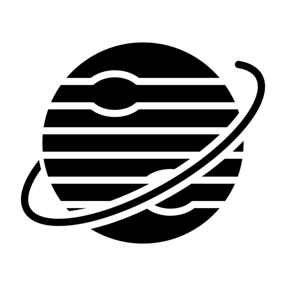 Planet-Vektor-Symbol vektor