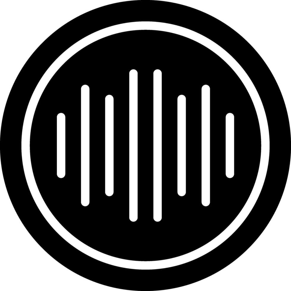 Audio- Spektrum Vektor Symbol