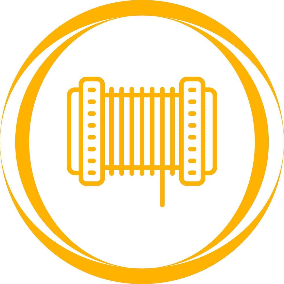 Kabel Spule Vektor Symbol