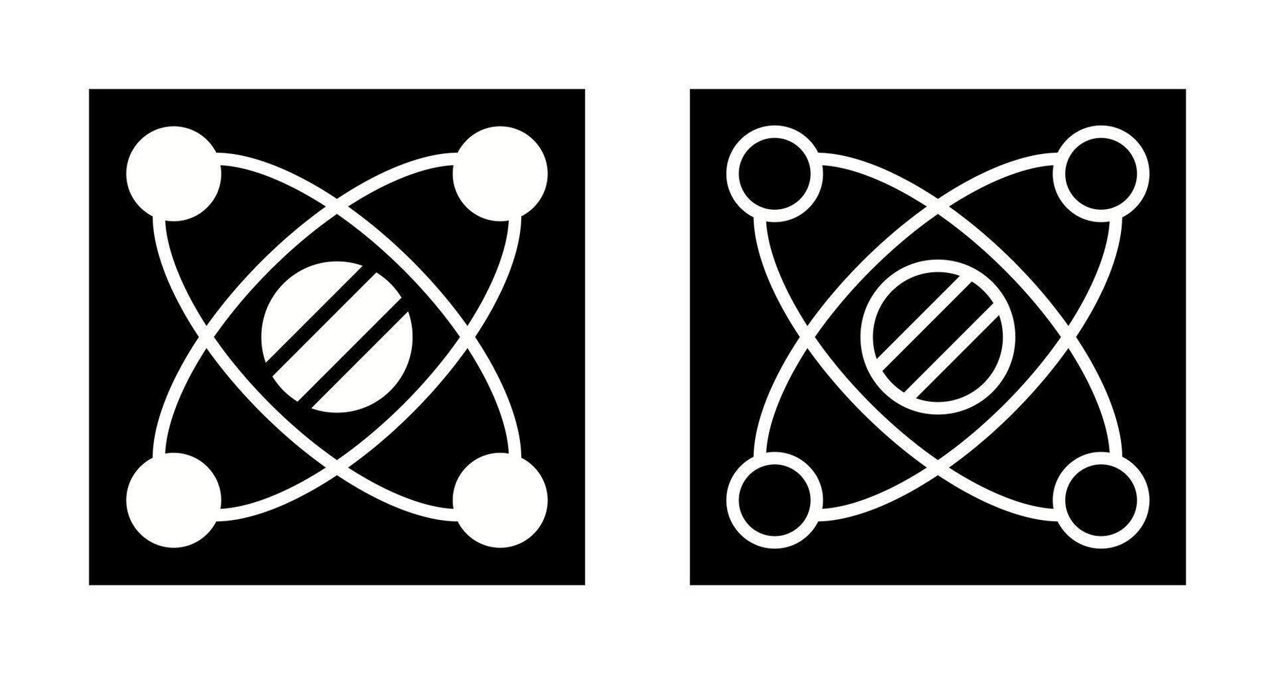 Vektorsymbol des Sonnensystems vektor