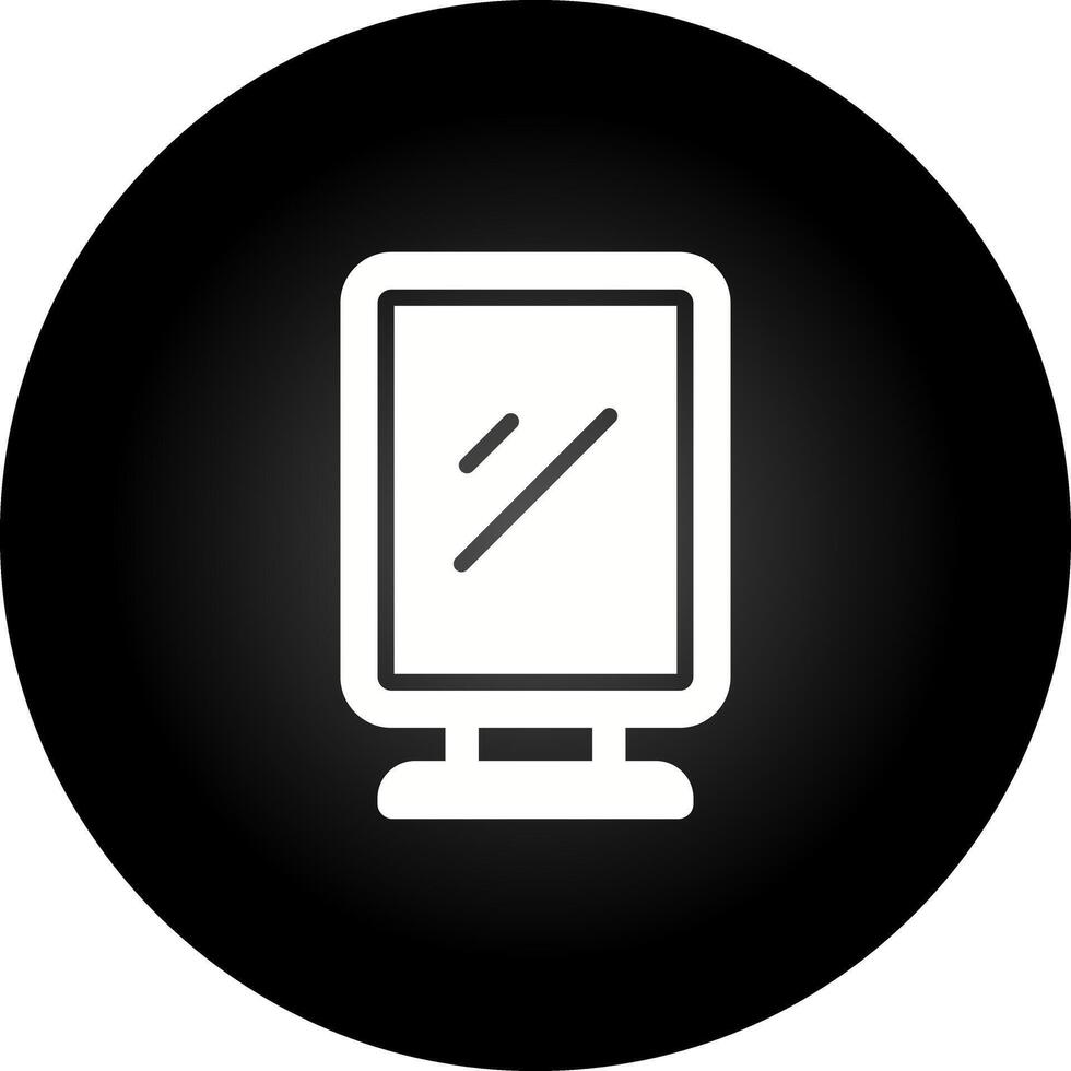 Desktop-Vektorsymbol vektor