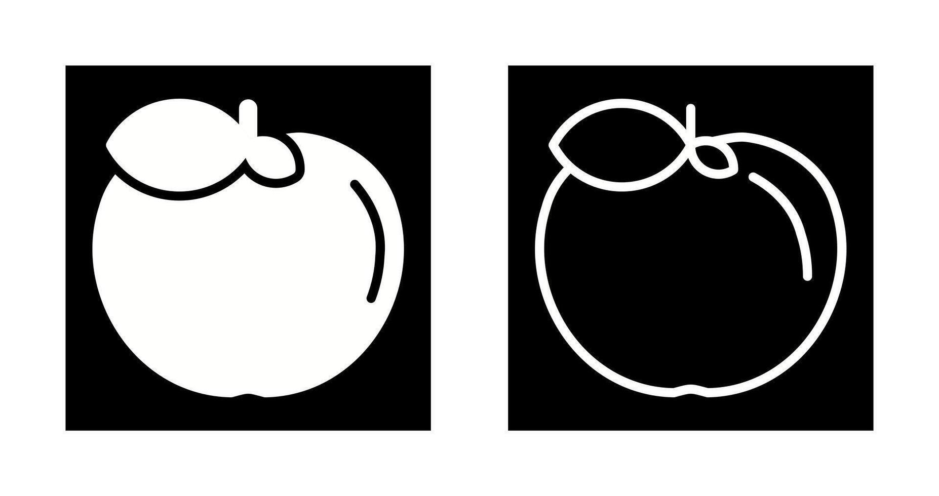 Apple-Vektor-Symbol vektor