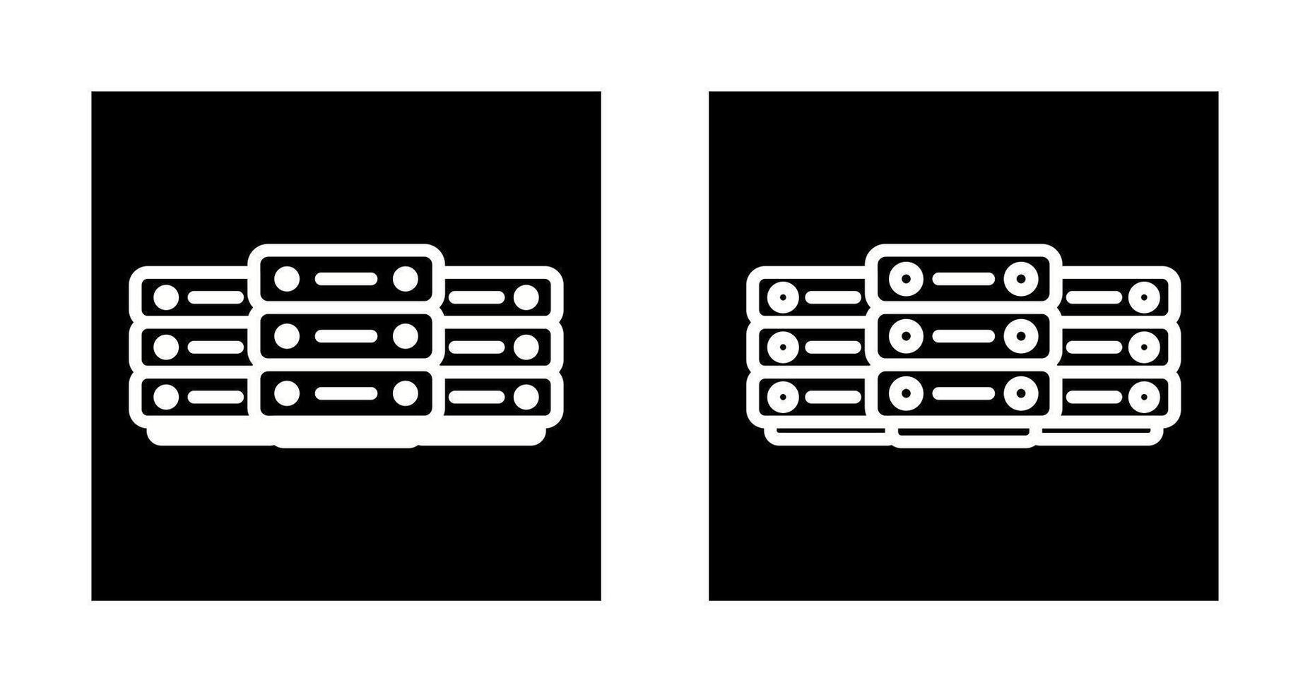 data Centrum vektor ikon