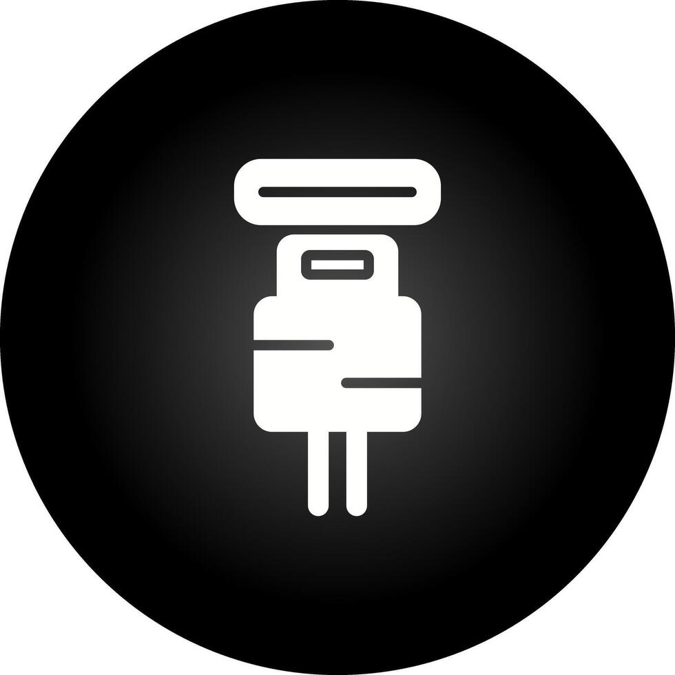 Plug-Vektor-Symbol vektor