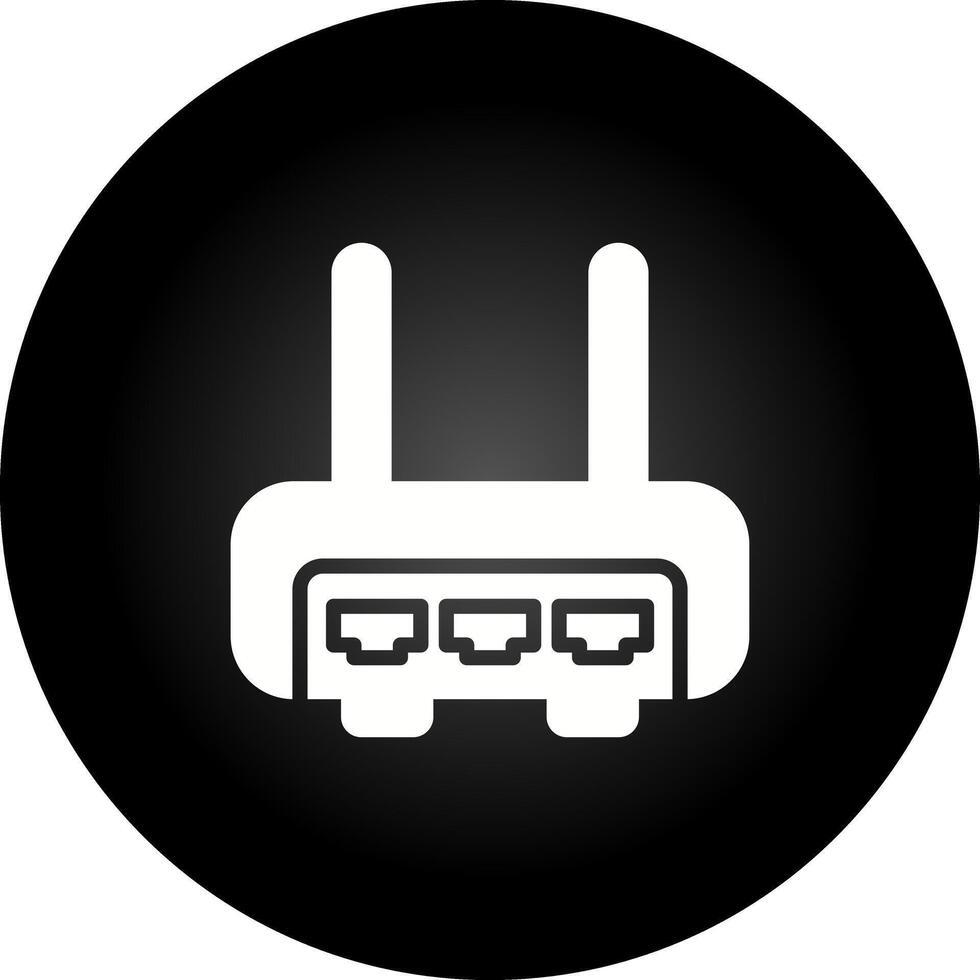 Router-Vektor-Symbol vektor