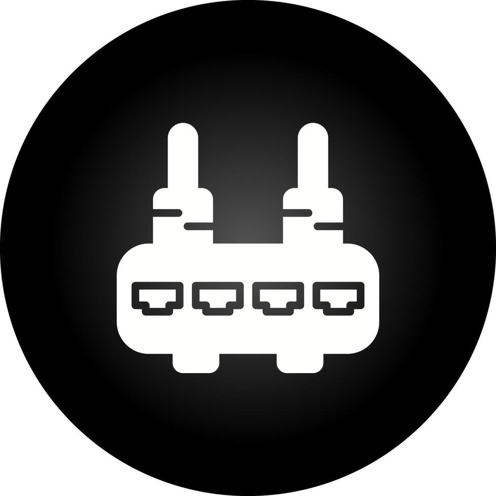 Router-Vektor-Symbol vektor