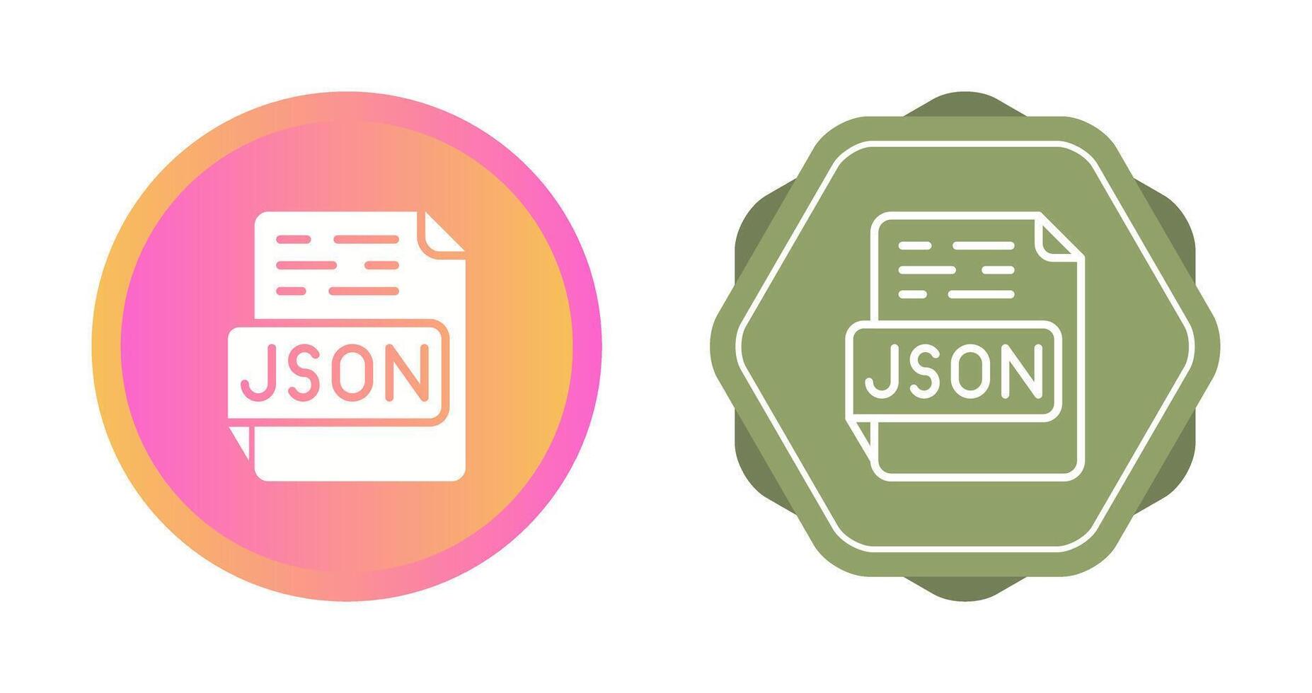 json Vektor Symbol