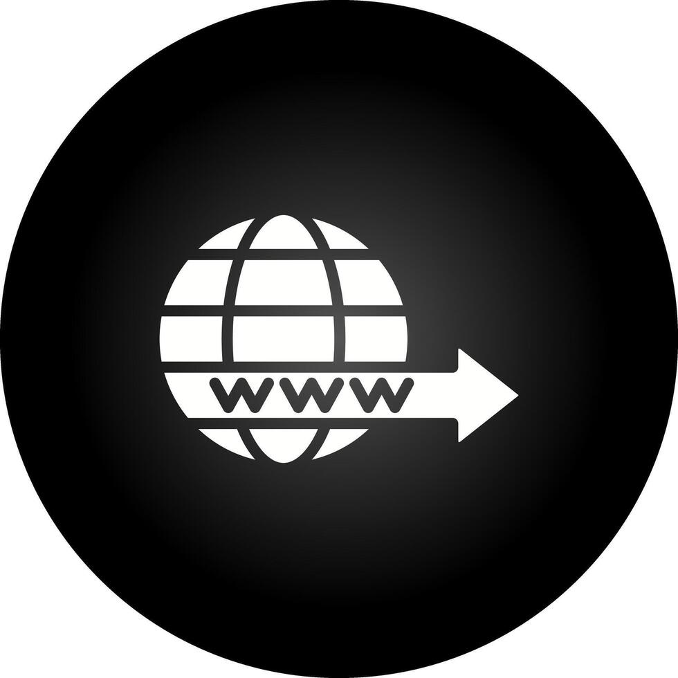 Domain Weiterleitung Vektor Symbol