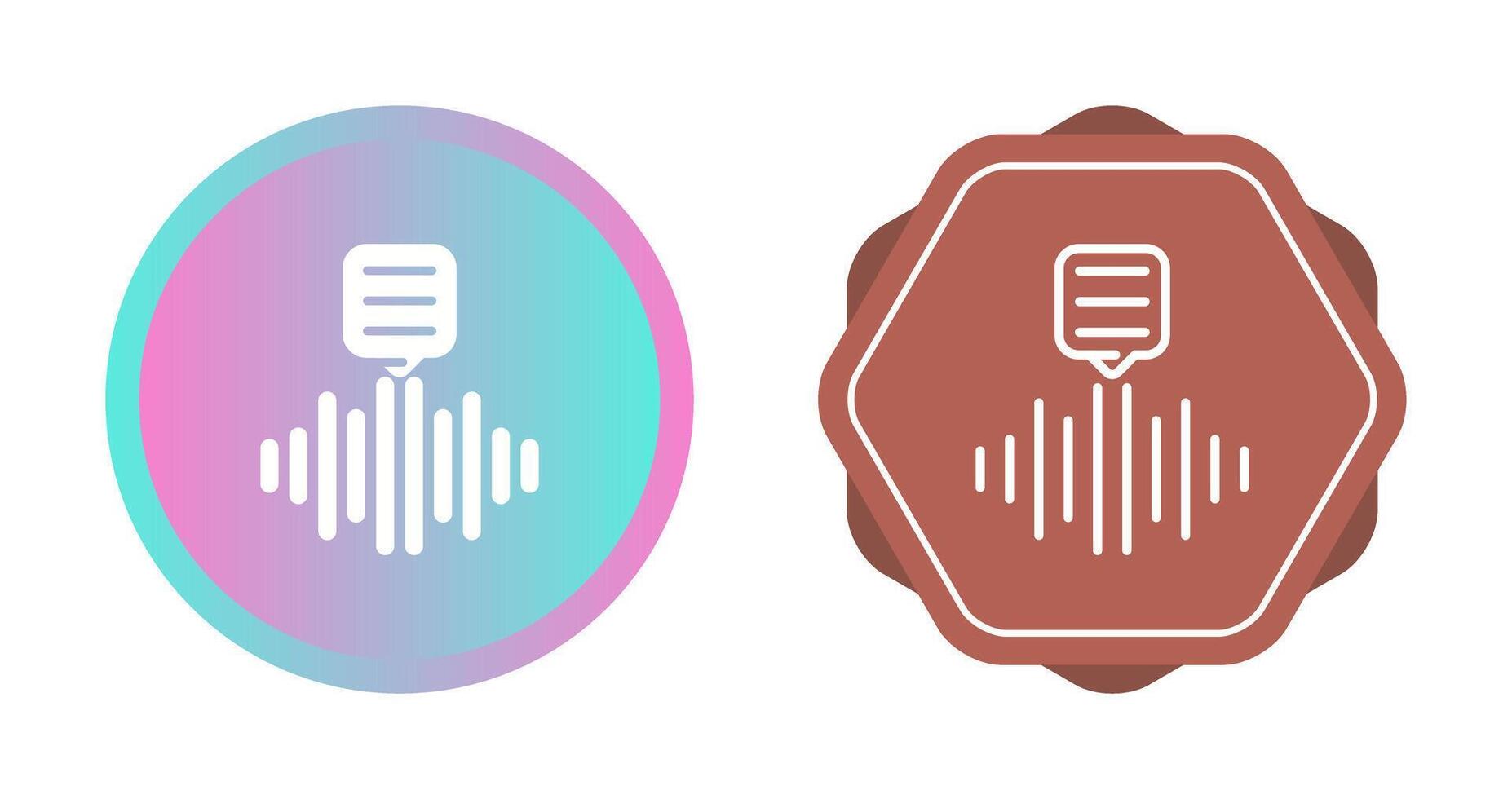 digital röst inspelare vektor ikon
