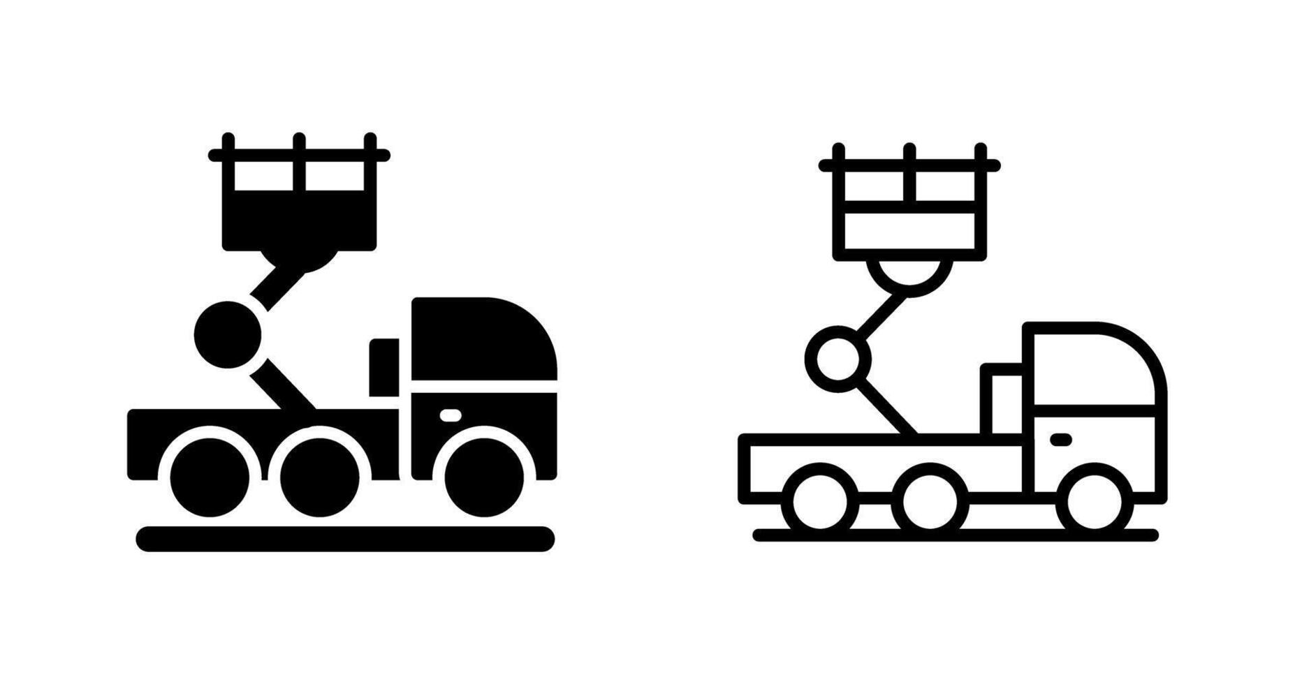 Leiter LKW Vektor Symbol