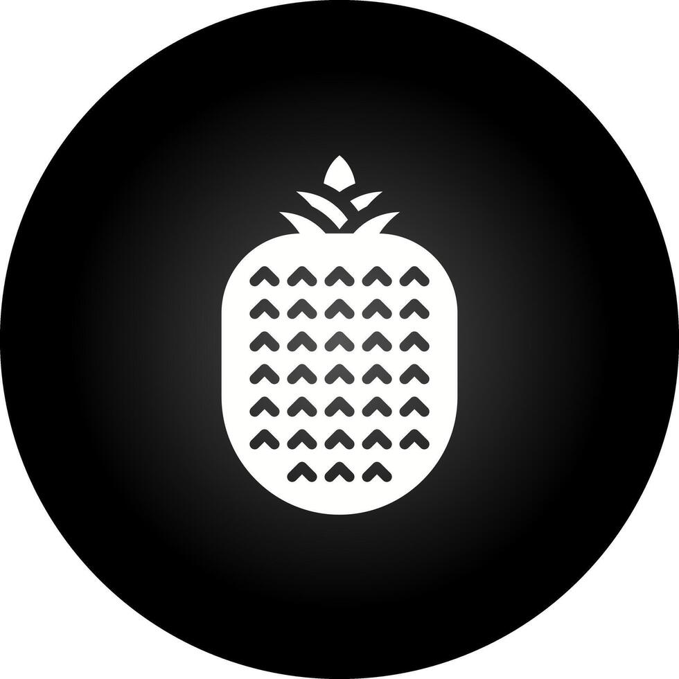 Ananas-Vektor-Symbol vektor