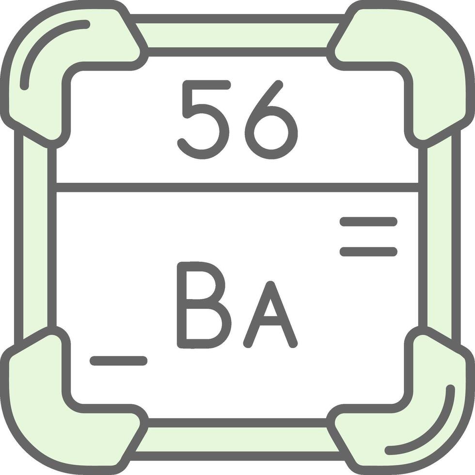 Barium Grün Licht Stutfohlen Symbol vektor