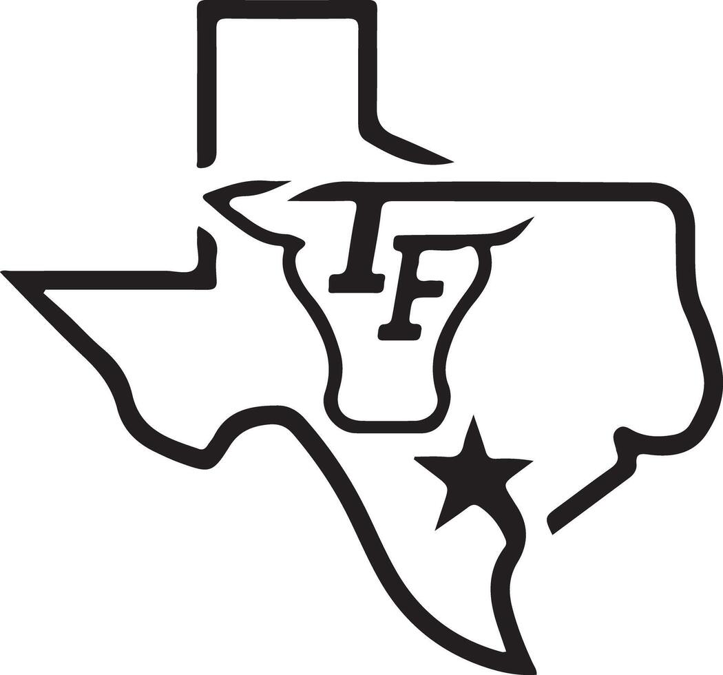 texas baserad logotyp vektor