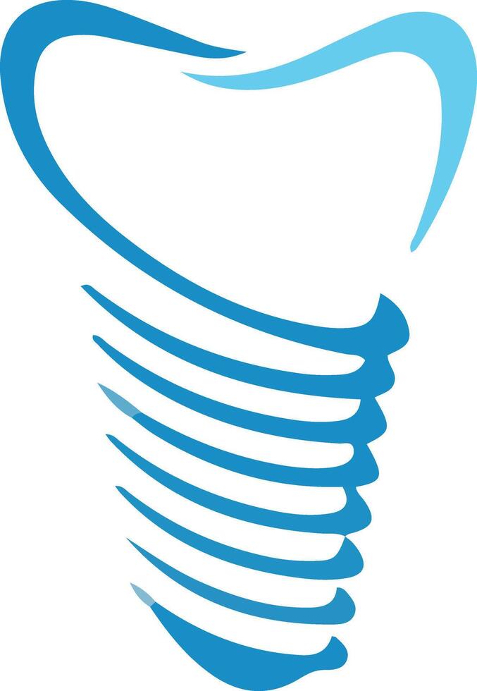 logotyp för en startande dental utbildning inleda vektor