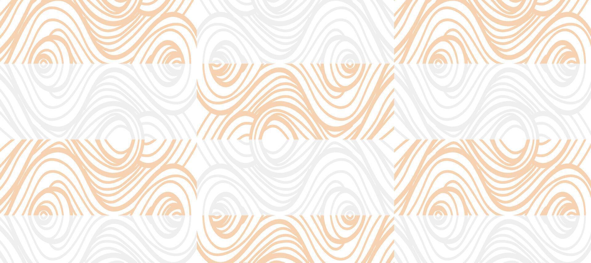 abstrakt Orange Ozean Wellen Muster Design Hintergrund vektor