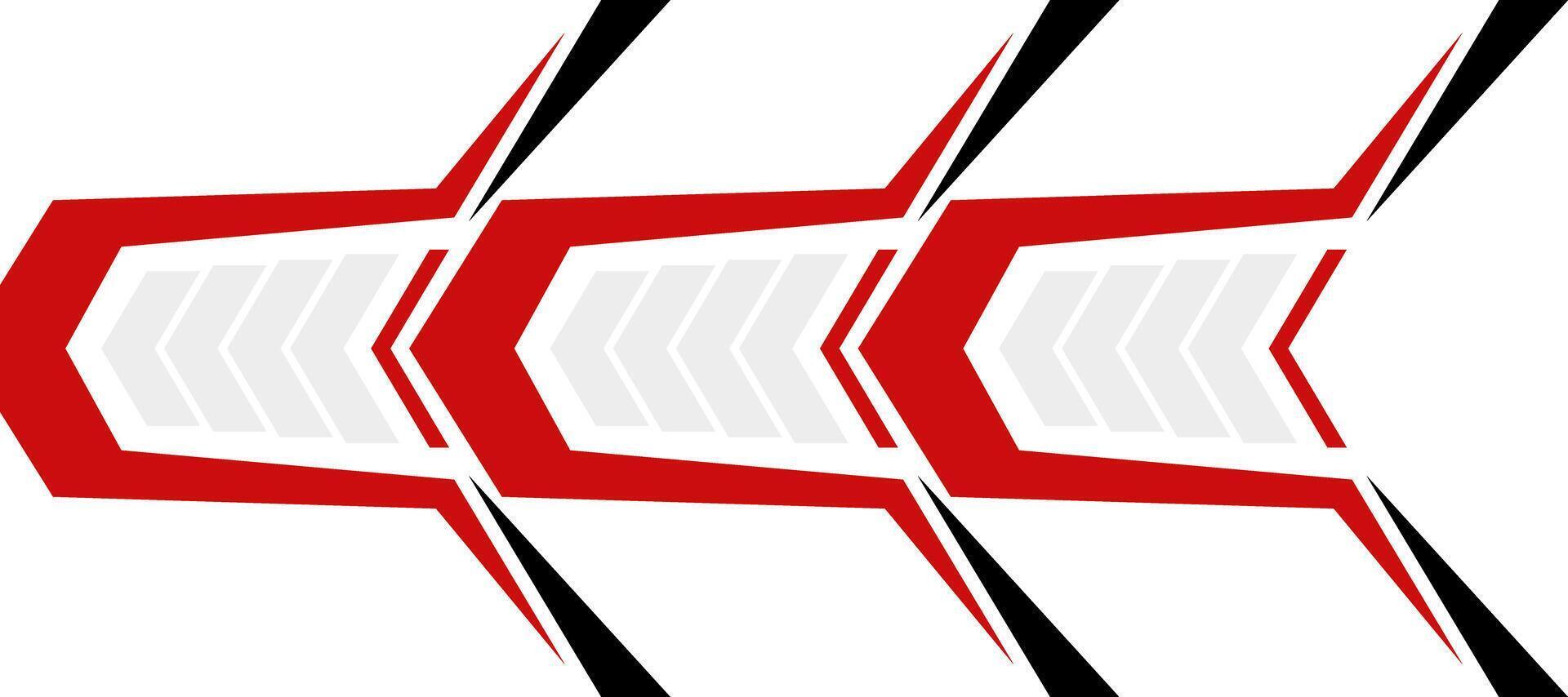 Techno Cyborg futuristisch rot schwarz Chevron Design Hintergrund vektor