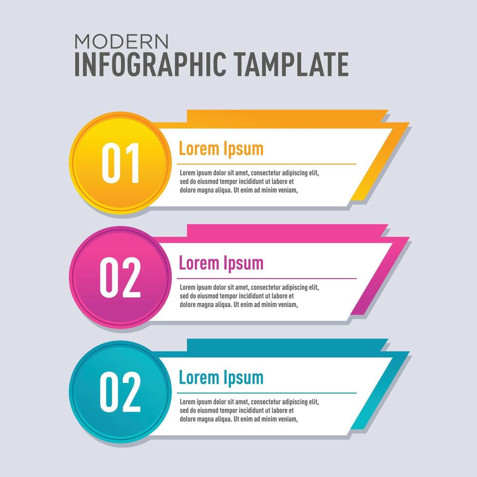 Vektor Design Infografik Tamplate