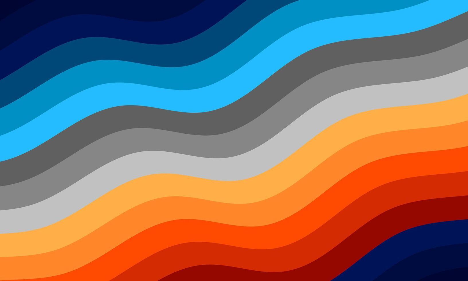 dynamisk färgrik Vinka mönster abstrakt bakgrund vektor