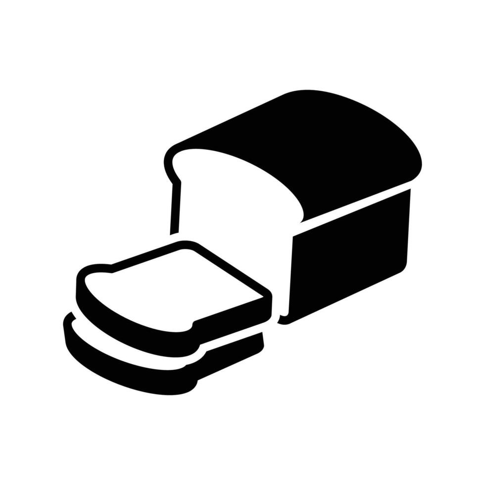 Brot Symbol Vektor Design Vorlage im Weiß Hintergrund