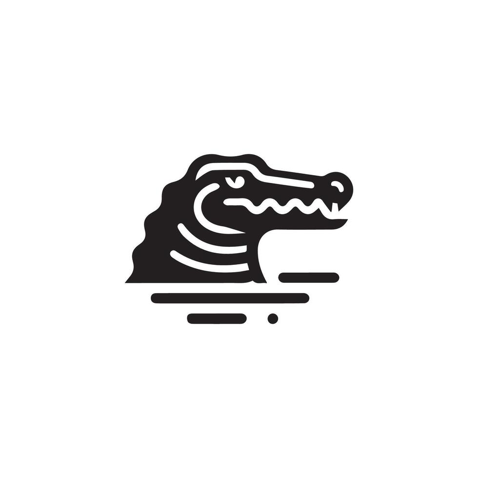 Alligator Illustration, Vektor von Krokodil Symbole