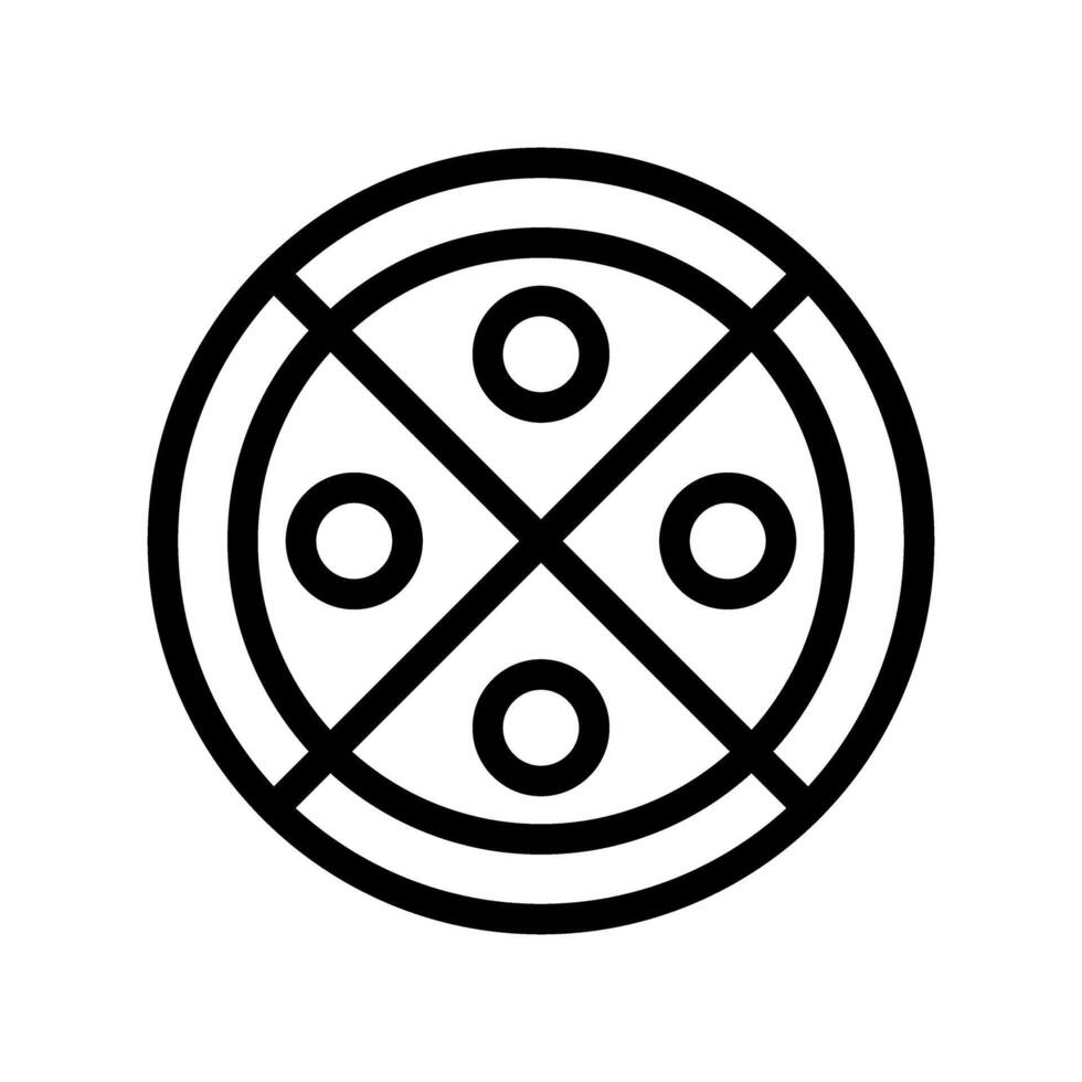 geometrisk mönster ikon vektor. geometrisk figur illustration tecken. underlägg stencil symbol eller logotyp. vektor