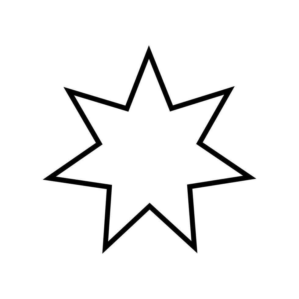 Sunburst Symbol Vektor. Star Illustration unterzeichnen. Preis Etikett Symbol. vektor