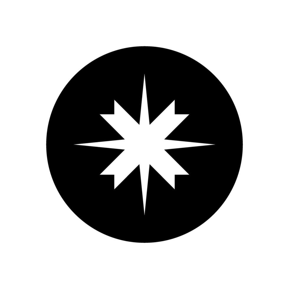 pärlar ikon vektor. blinkande stjärnor illustration tecken. lysande brista symbol. stjärna logotyp. vektor