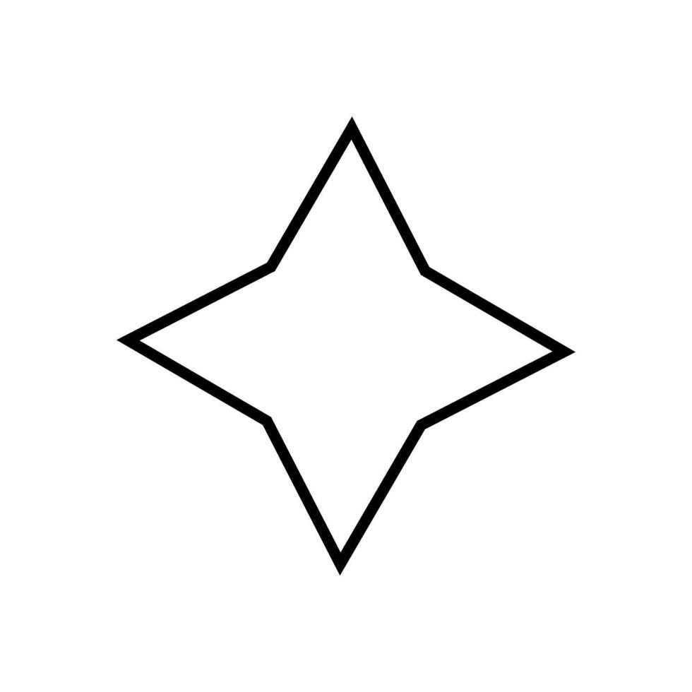 sunburst ikon vektor. stjärna illustration tecken. pris märka symbol. vektor
