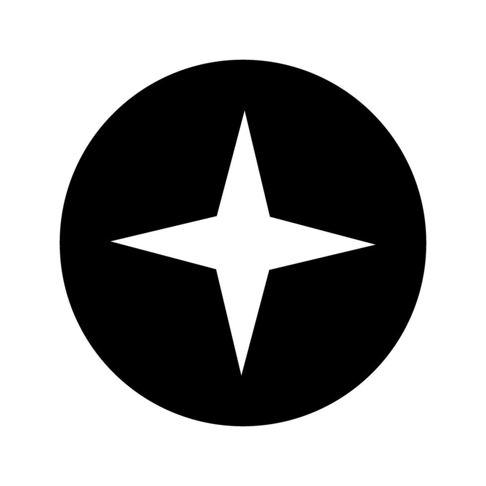 pärlar ikon vektor. blinkande stjärnor illustration tecken. lysande brista symbol. stjärna logotyp. vektor