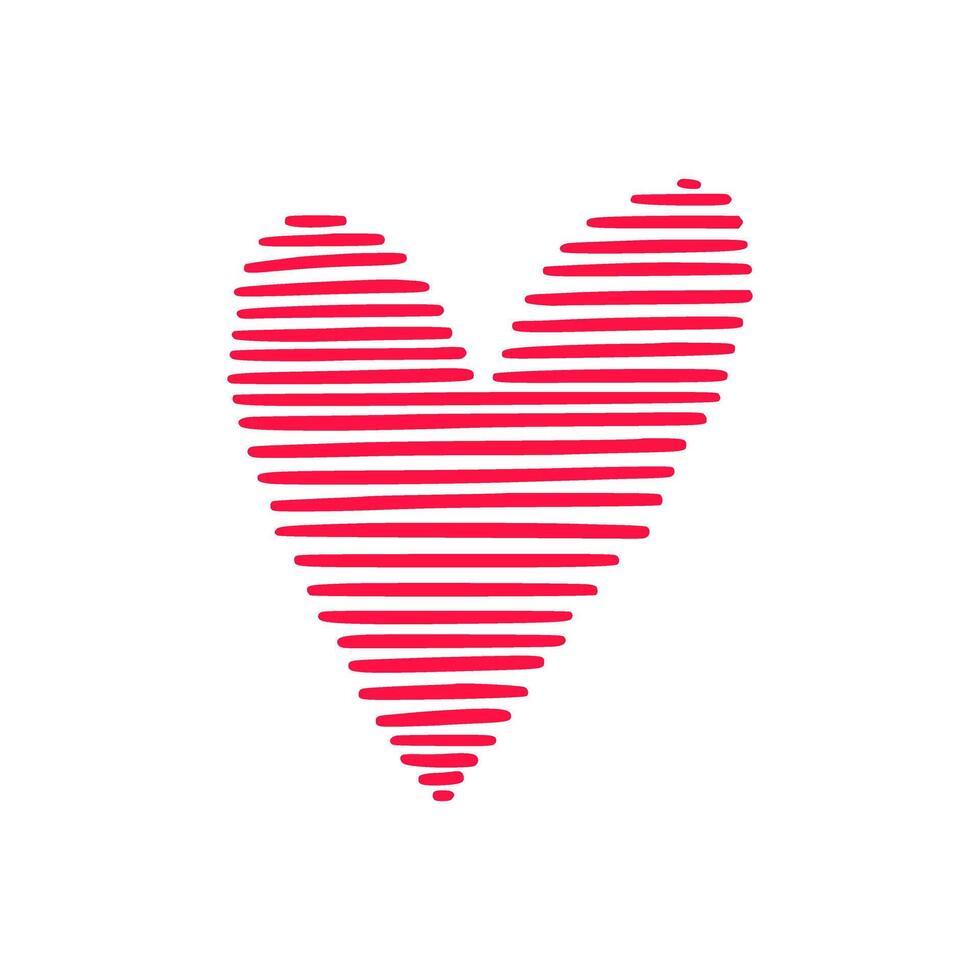 hjärta ikon vektor. kärlek illustration tecken. roman symbol eller logotyp. vektor