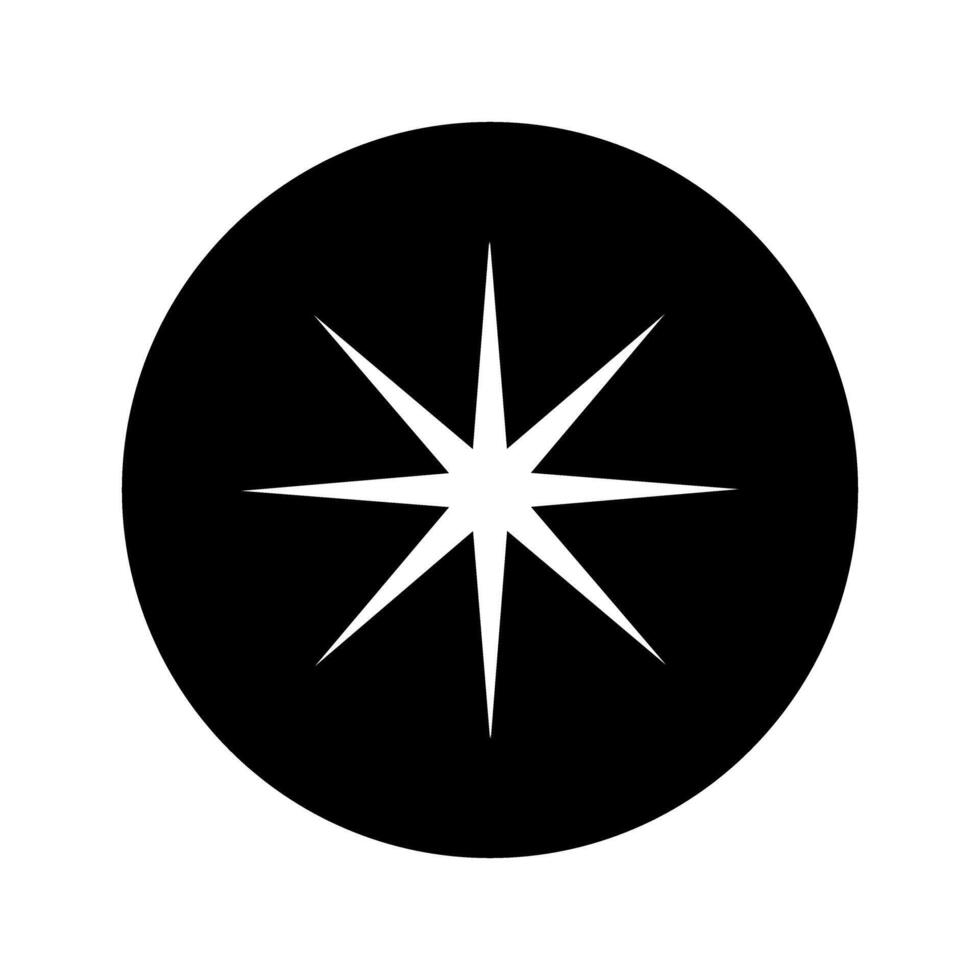 pärlar ikon vektor. blinkande stjärnor illustration tecken. lysande brista symbol. stjärna logotyp. vektor