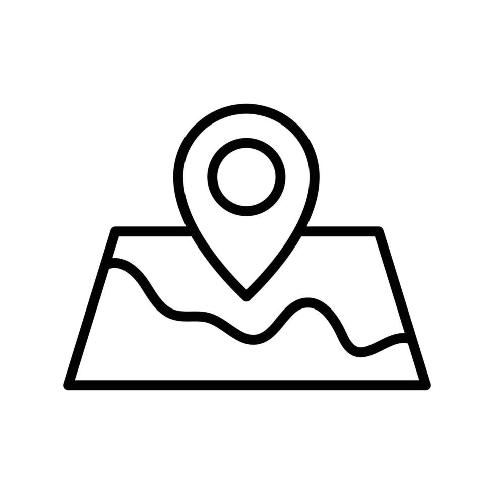 Karte Symbol Vektor Design Vorlage im Weiß Hintergrund