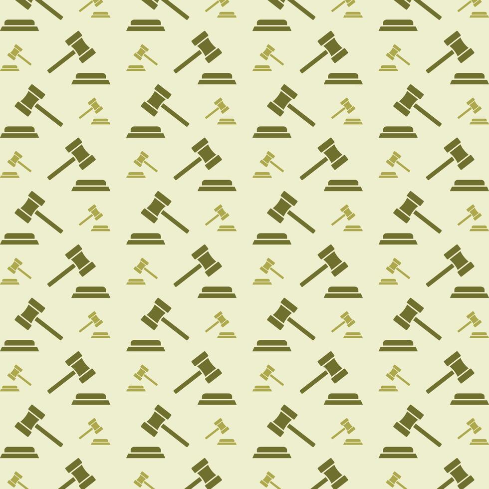 Hammer Grün Thema modisch wiederholen Muster Design Vektor Illustration Hintergrund